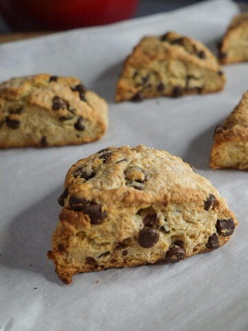 Chocolate Chip Scones