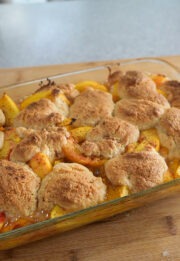 final easy peach cobbler