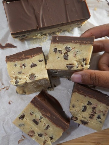 Final 3-Ingredient cookie dough bars recipe