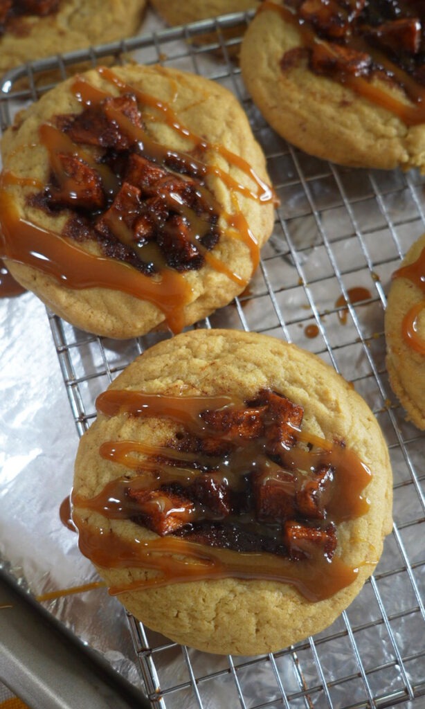 Carmael apple pie cookies. It's a delicious pie in cookie form